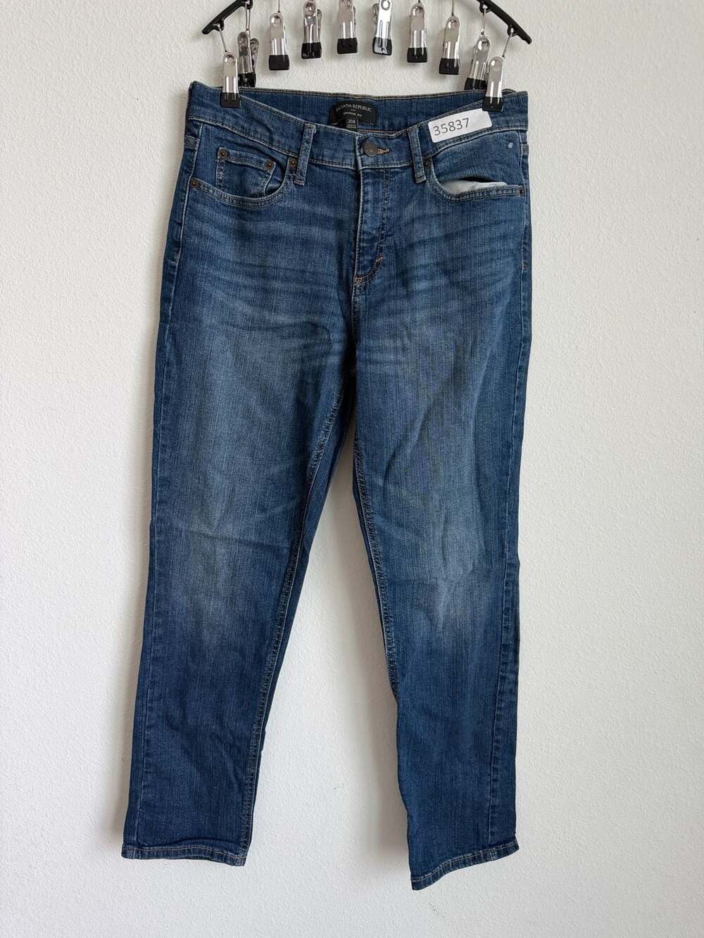 Banana Republic Medium Wash Girlfriend Jeans Size 27/4